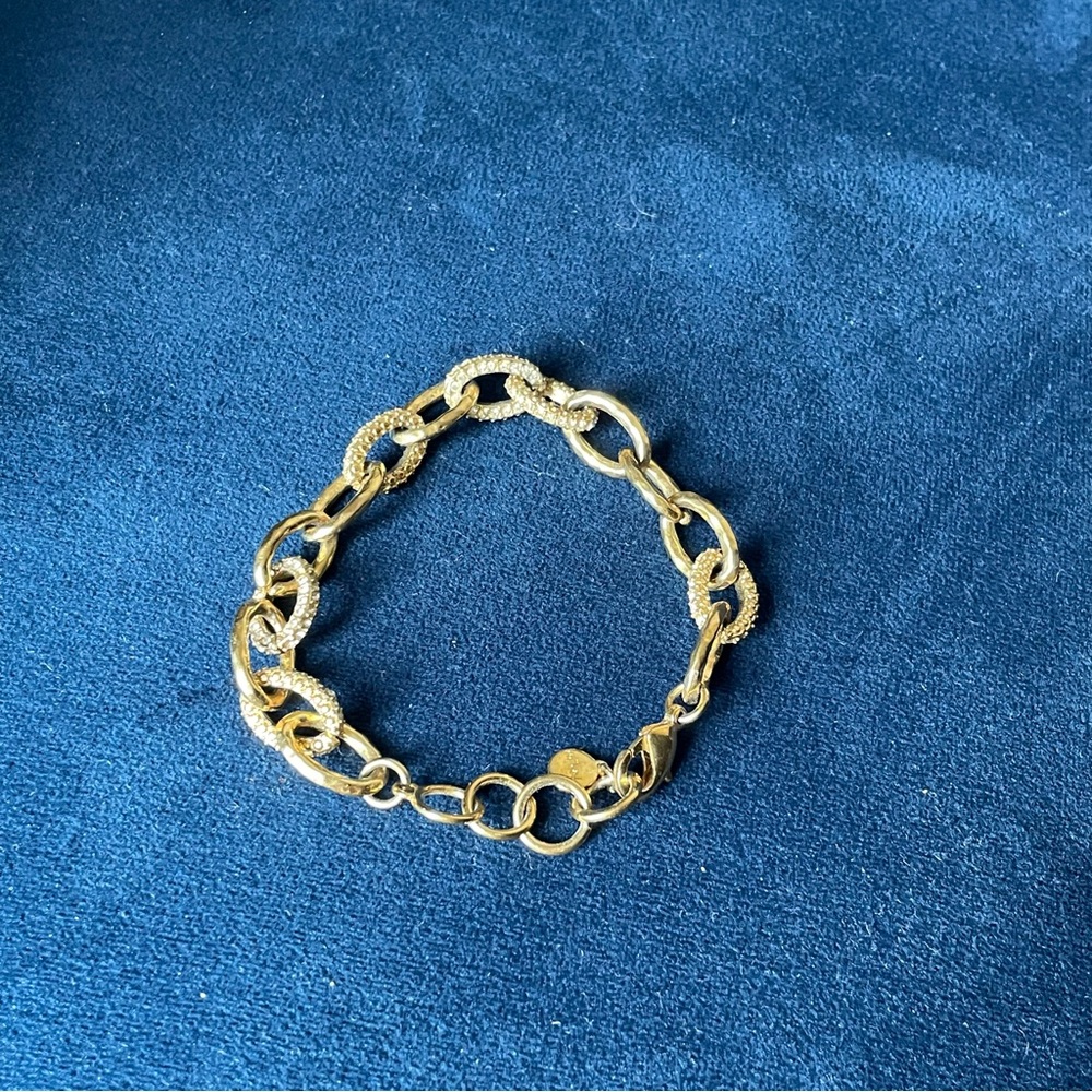 Stella & Dot Gold Chain-Link Bracelet